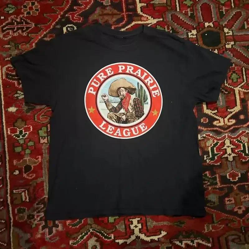 Pure Prairie League Tour Album For Fan S To 5XL Black T Shirt
