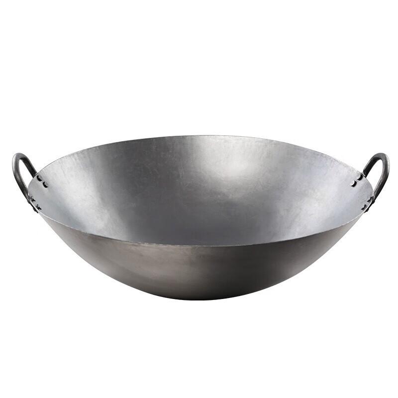 Dean Commercial Double-Handle Cast Iron Wok