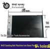 Belt Sander Model 9403 Replacement Iron Base Plate with 4 Holes (Item No. 00221)