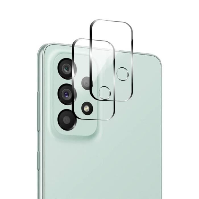 2 verres trempés caméra arrière pour samsung galaxy a33 5g