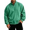 Sudadera de Talla Grande para Hombre Ajuste Holgado Manga Larga Informal Pullover para Otoño Invierno
