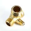 3-way Check Valve Connect Pipe Fittings Pumps Thread Parts Air Compressor