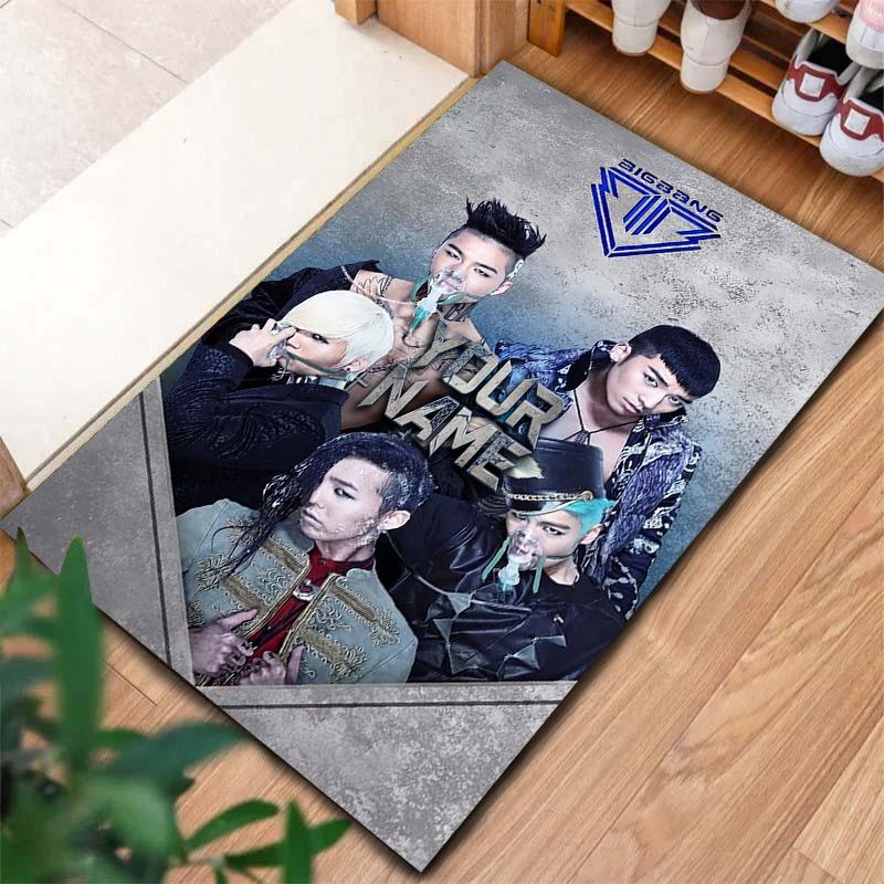 Big Bang Forever Custom Name Carpet Rug For Living Room Bedroom Home Sofa Decoration Kids Play Nonslip Floor Mat