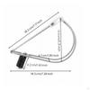 Life Buoy Bracket Stainless Steel Holder Marine Hardware for Boat Owners, Sailors, Boats,
