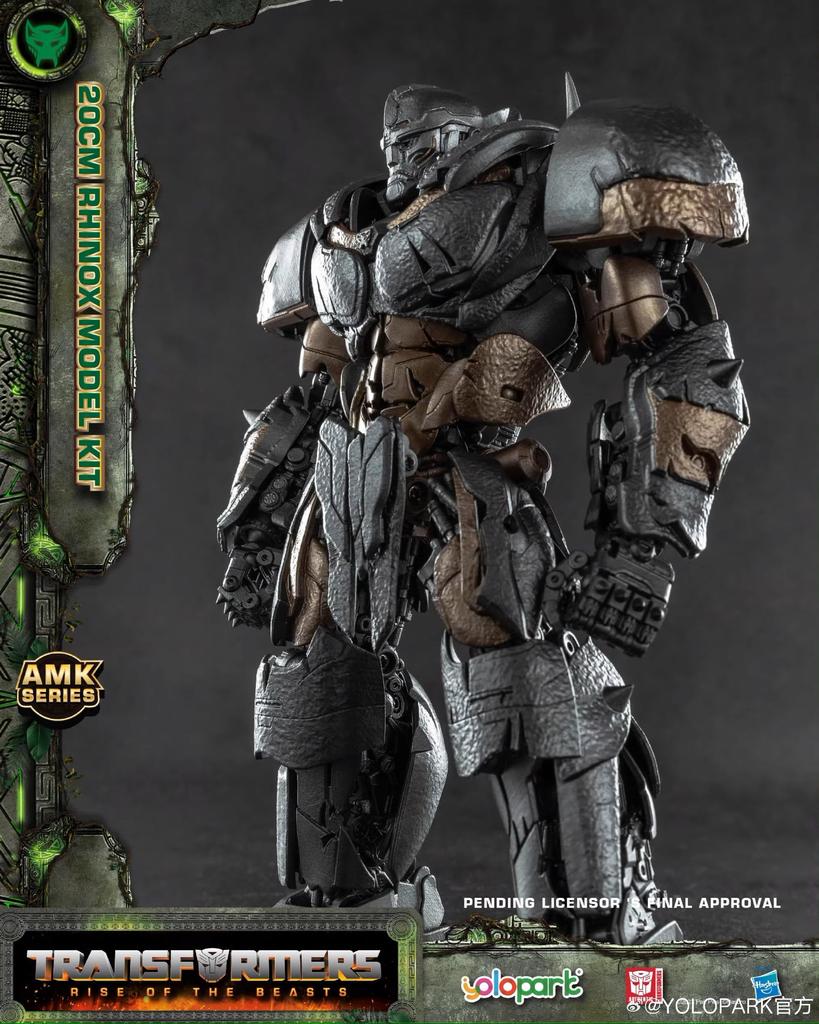 Box damaged YOLOPARK AMP Series RHINOX Rhinox Height 20cm Easy Assembly Plastic Model SOSKILL Transformers [ToyBase]