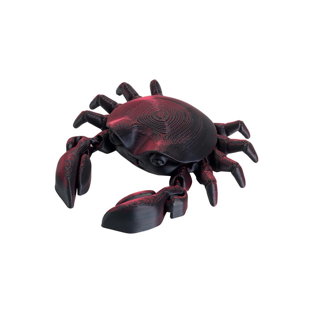 3D tištěný krab, kloubový model, flexibilní kloubové zvíře, soška mořského živočicha, levné 3D tištěné předměty, úleva od stresu, úleva od podrážděnosti, hračky pro ADHD