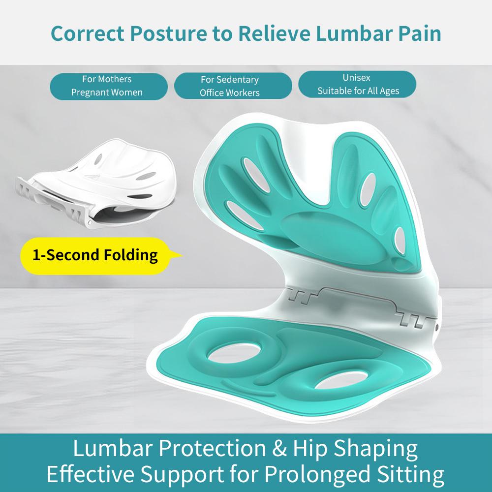 Back Support Sitting Posture Correction Office Chair Back Pain Relief Ergonomic Waist Protection Cushion Anti Hunchback Cushion