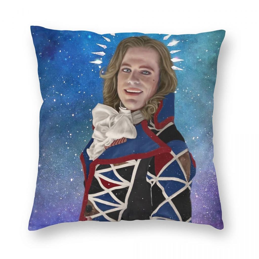 Lestat Brat Prince Harlequin Square Pillowcase Polyester Linen Velvet Pattern Zip Decor Pillow Case Car Cushion Cover x