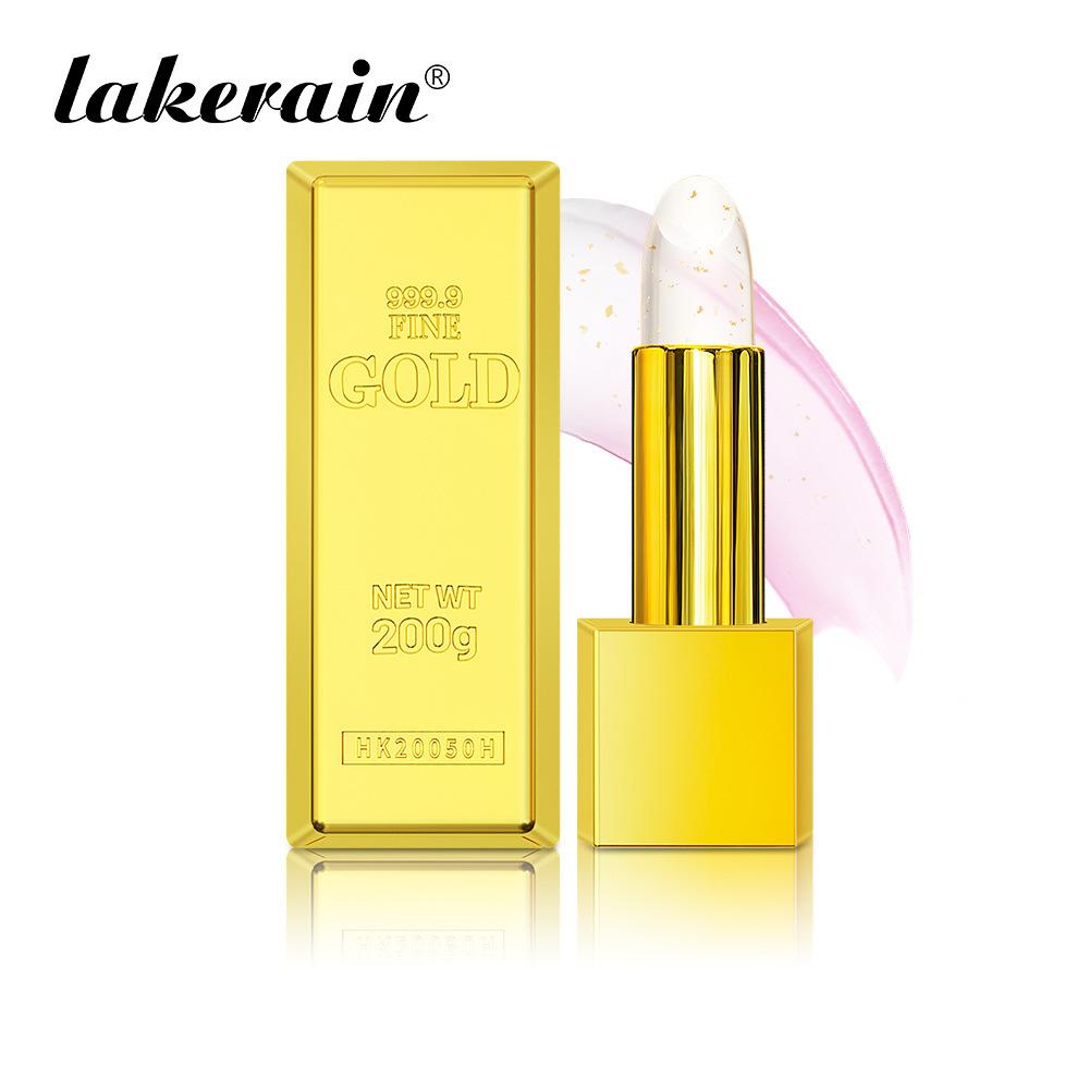 Hallowmas High-pigmented Gold Lipstick Shiny Metallic Matte Velvet Waterproof Long Lasting Sexy Gold Lip Gloss Women Lip Makeup