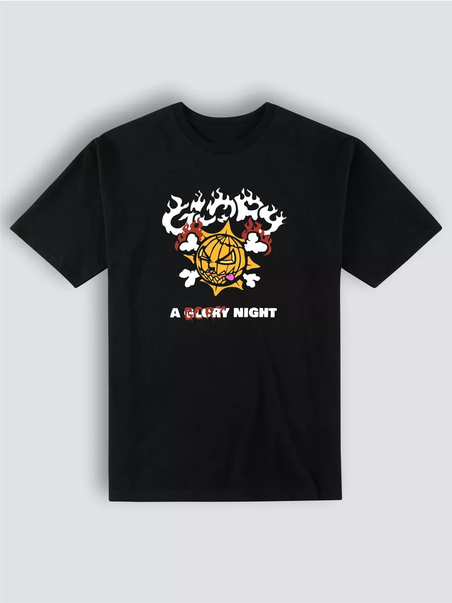 Basketball print T-shirt S