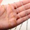 3.5mm Wide 316L Stainless Steel Necklace for Women Men Oval O Figaro Chain On Neck Jewelry Accessories Ladies Choker DIY Gift