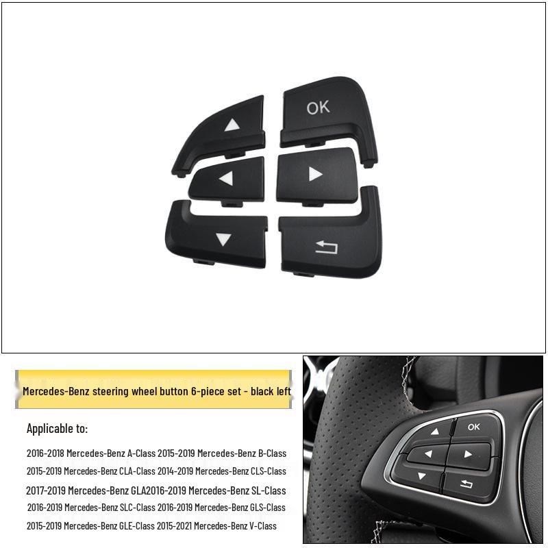 Mercedes-Benz Steering Wheel Buttons for GLS, GLE, A, B, and V Class - Multifunctional Switches W292