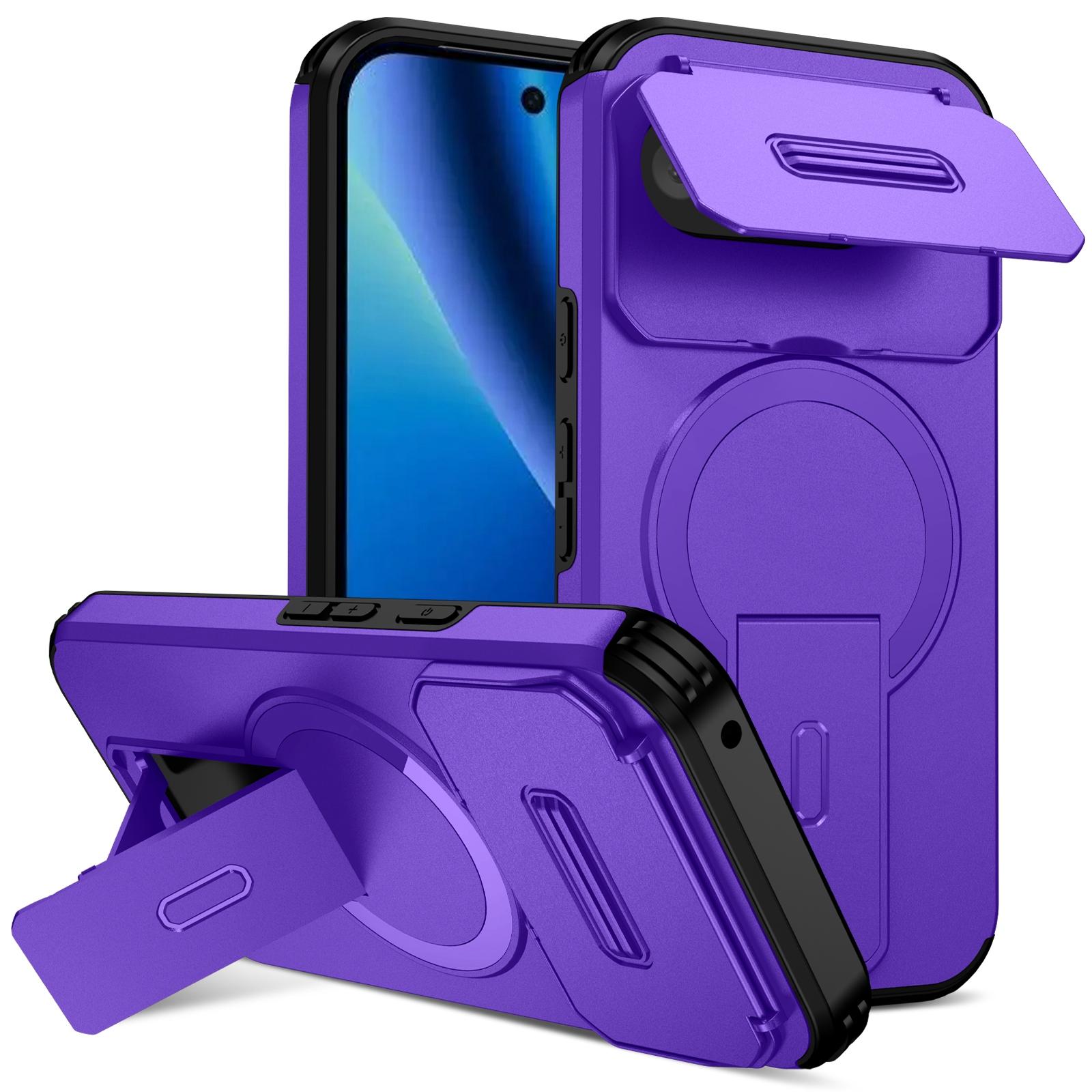 

Armor Case For Google Pixel 10A Pixel 10 Pro XL 9 Pro 10 Pro 8 8A 8 Pro Cover Magnetic Wireless Chraging Fold Stand Shell Fundas Google Pixel 8a