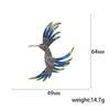 Japan Og Sør-Korea Søt Kreativ Kolibri Brosje Mote Legering Emalje Oljedråpe Diamant Nål Smykker