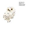 Realistic Owl Squeeze Toy Soft TPR Fidget for Stress Relief Cute Decompression Gadget for Kids Adults Portable Novelty Gift for Anxiety
