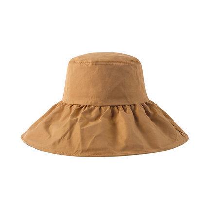 Face covering hat, black glue sun protection hat, uv protection sun hat, uv fisherman hat жёлтый