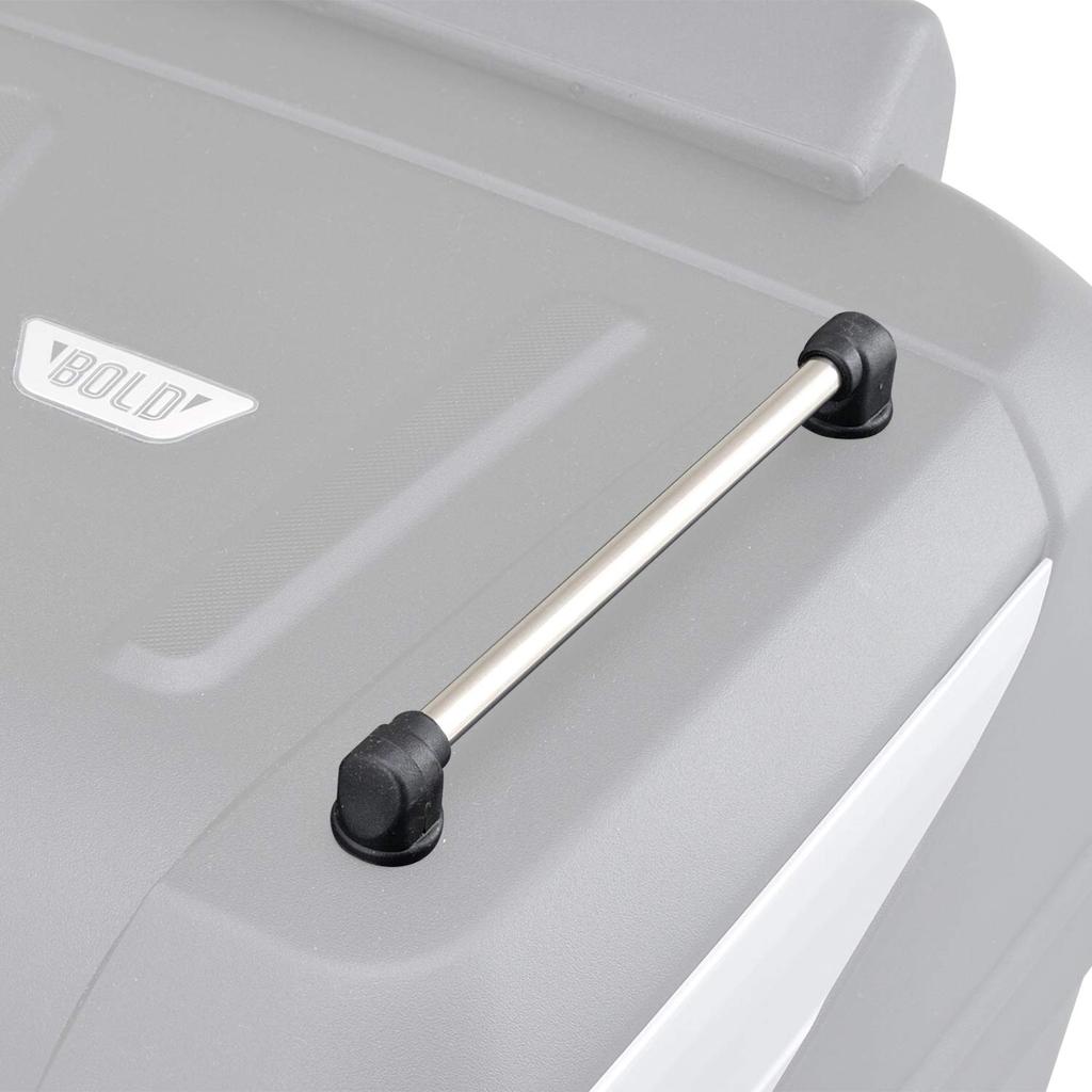 GIVI E132 16019 Motorcycle Rear Box Mono Lock Case Option (for B32) Stainless Steel Bar (One Side Included)