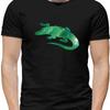 Space Croco Herren T Shirt Krokodil Alligater Reptil Tier Geschenk Vintage Fashion Comfortable Casual Slightly Stretched