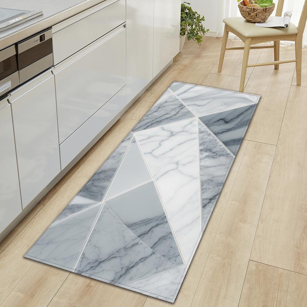 Kitchen Mat Bedroom Non-slip Floor Mat Entrance Door Mat Corridor Living Room Floor Bathroom Door Carpet
