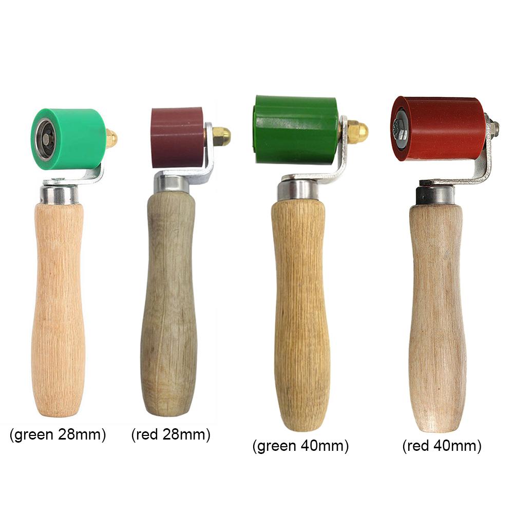 28/40mm Silicone Hand Pressure Roller High Temperature Resistant Seam Hand Welding Roller Seam Weld Tool PVC Welding Accessories