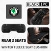 OENU7 For Skoda Flannel Warm Car Seat Anti Slip Cover Chair Front Rear Cushion Pad Octavia Superb RAPID FABIA KAMIQ KAROQ KODIAQ YETI