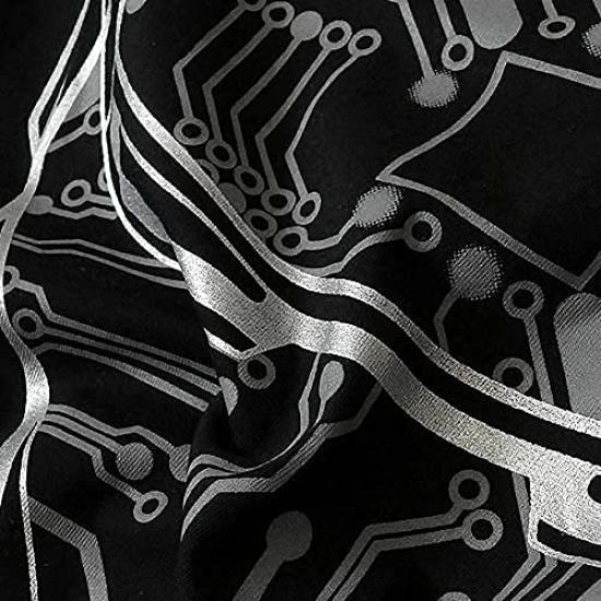 EVERSOUL Short Sleeve Iron Man Marvel Character Tony Stark Metallic American Comic XL Size T-Shirt, Men's [Used]