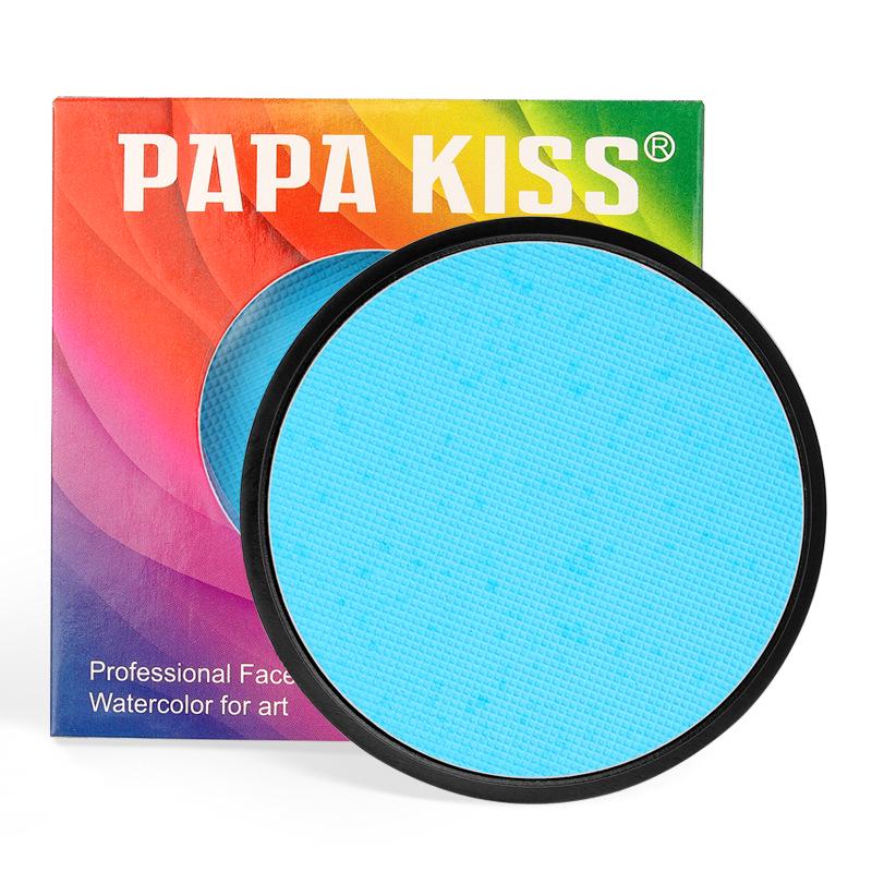 

Водорастворимый пигмент для боди-арта и раскрашивания лица для детей: Хэллоуин, Сцена и Рождество небесно-голубой