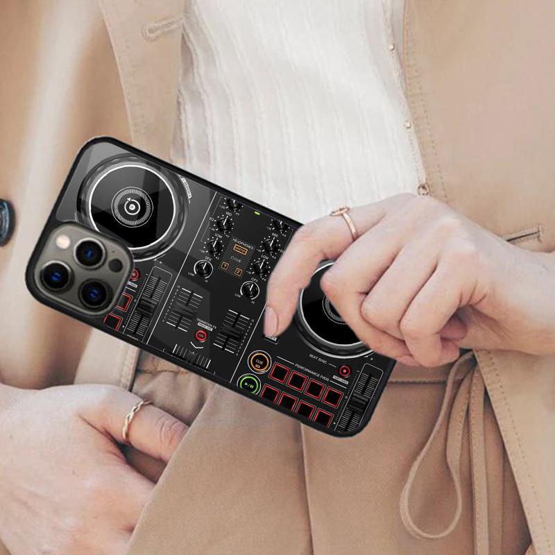 Electronic Music DJ Controller Mixer Magnetic Phone Case For APPLE iPhone 17 Air 16 14 13 12 Pro Max 15 Plus MagSafe Cover