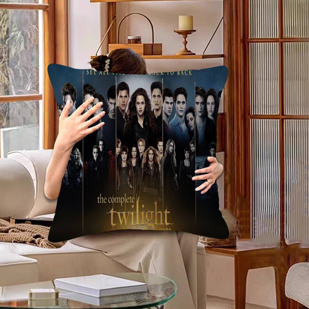 Classic Movie TwilightS Stitch Lucky Dragon Pillow Cover Sofa Cushion Cover Home Room Decoration Children Gift