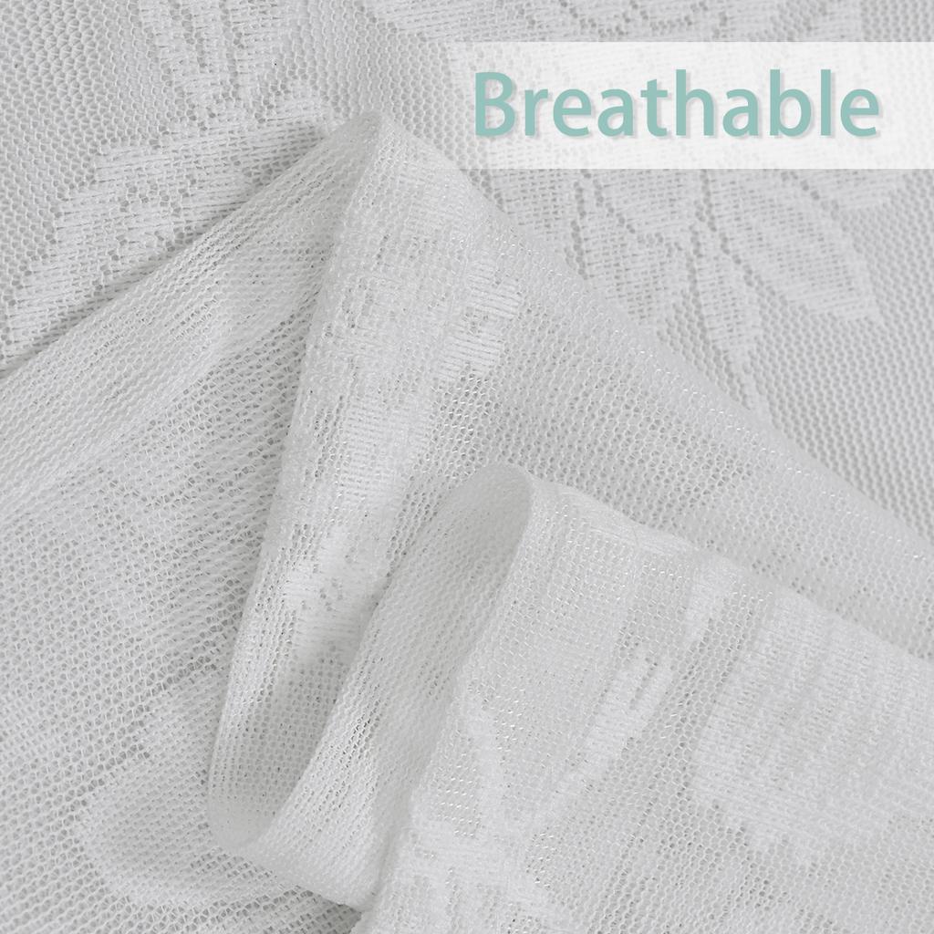 1pc Butterfly and Flower Patterned Punching Curtains for Versatile Household Use