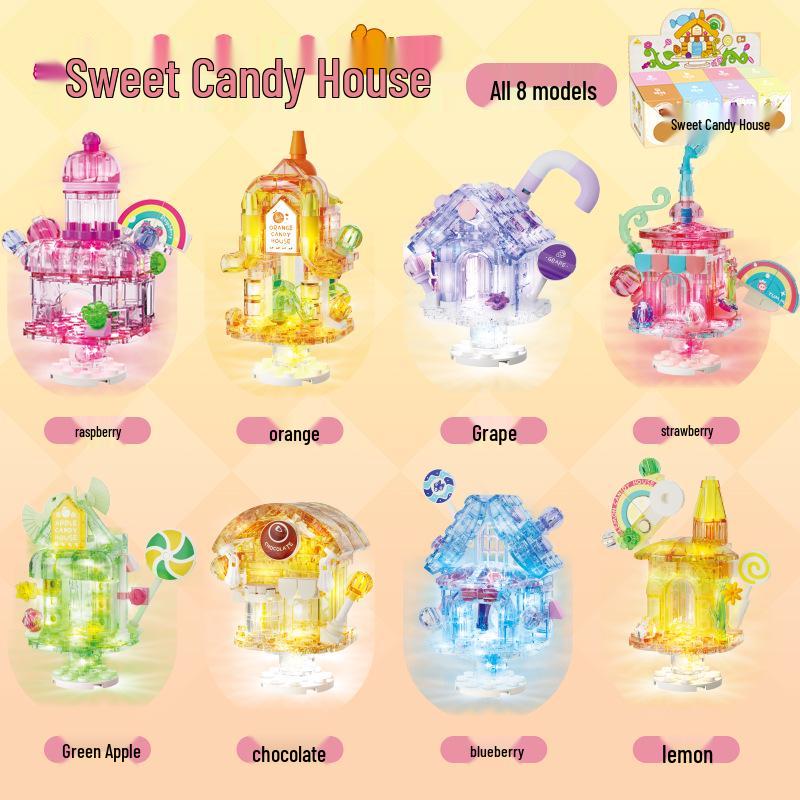 Kai Zhi Light-Up Educational Building Blocks Toy for Kids Color Box: 8x8x12cm, Display Box: 32.6x16.6x12.6cm