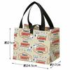 Skater Lunch Bag Convenience Store Bento Bag Snoopy Retro Label Peanuts KCL1