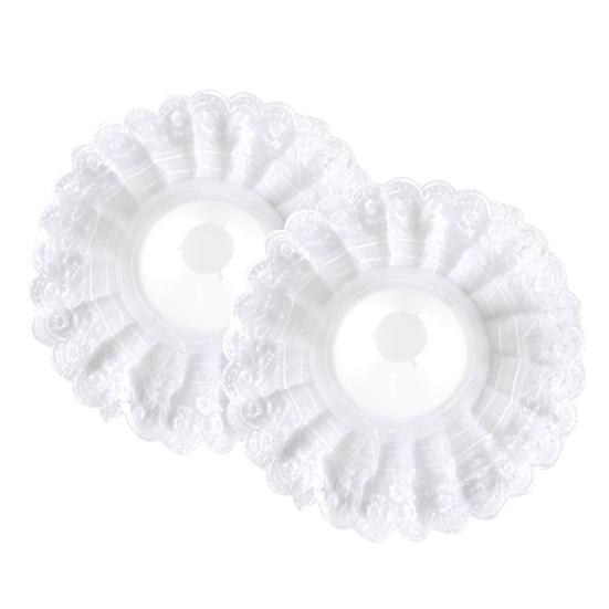 

2 шт. Свадебный букет невесты Держатель для ручки для цветов Мини-декор с кружевной отделкой