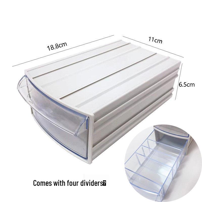 Beaded Patch Glass Storage Box for DIY Accessories