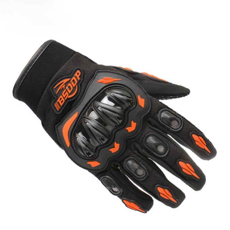 Motorbike Riding Gloves for Men Outdoor Four Seasons Biker Racing Equipment Off-road Anti-drop Winter Cold Summer Breathable
