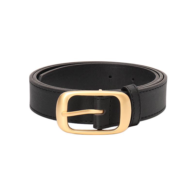 Stylish Women's Korean Alloy Buckle Belt - Versatile and Elegant