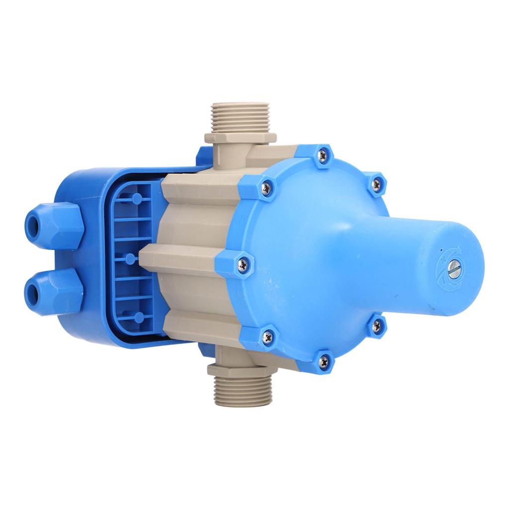 Wasserpumpen-Druckschalter 1,5 bar?3.0bar Wasserdichter Einstellbarer Regler Blau Grau