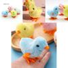 Fluffy Wind-up Chicken Dance Clockwork Plush Kids Toy