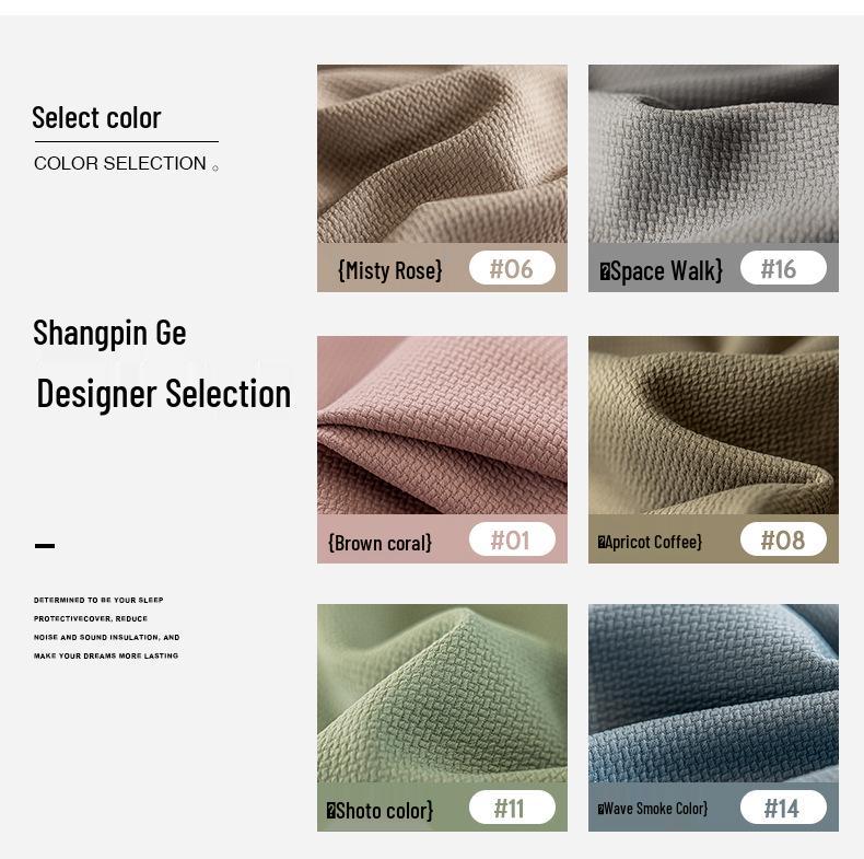 Dolly Blackout Jacquard Curtains: Double-Sided Cotton Linen, Thermal Insulation, Customizable for Living Room & Bedroom