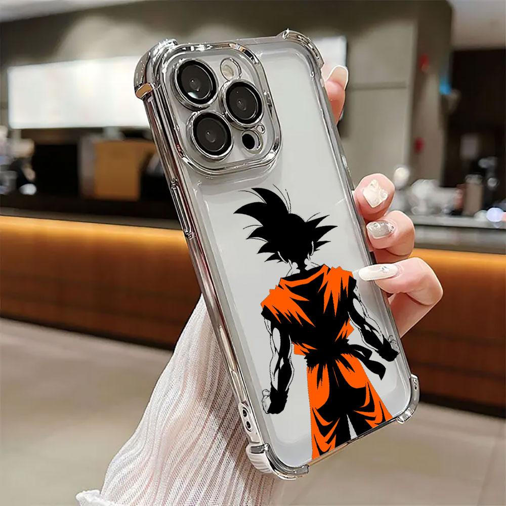Son Goku Dragons Ball Art Phone Case For Xiaomi 15T 14T 13 Pro 15 F8 Ultra Poco X7 F7 Pro 5G X5 X6 F5 M7 Shockproof Clear Cover