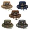 Water Resistant Bucket Hat for Fishing and Camping, Coverage Hat with Side Eyelets and Mesh Lining Support Wear