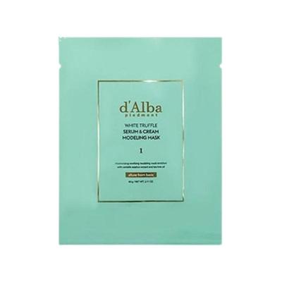 d’Alba Serum & Cream Modeling Mask 66g X 4 Packs [Soothing/Cooling]