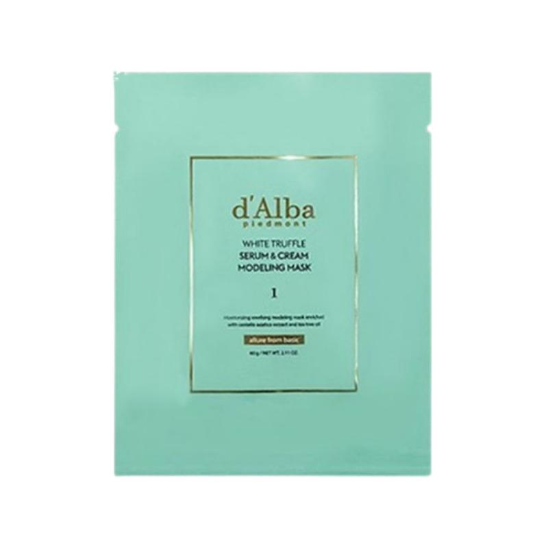 

d’Alba Serum & Cream Modeling Mask 66g x 4 Packs [Soothing/Cooling]