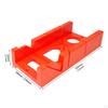 Miter Box for Woodworking with Clamping Feature And Storage Saw
