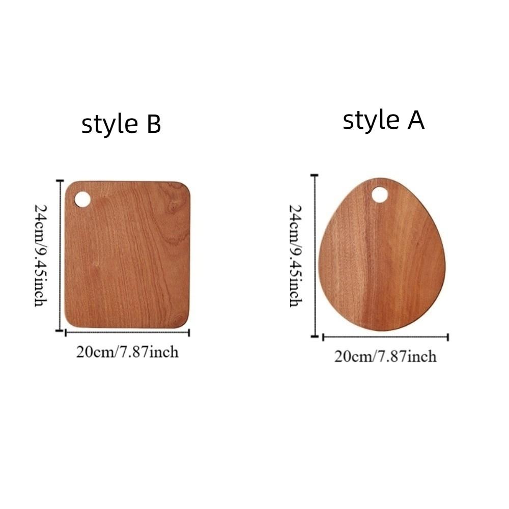 Solid Wood Anti-Mould Chopping Board Practical Baby Auxiliary Food Board Chopping Pad  Kitchen Use