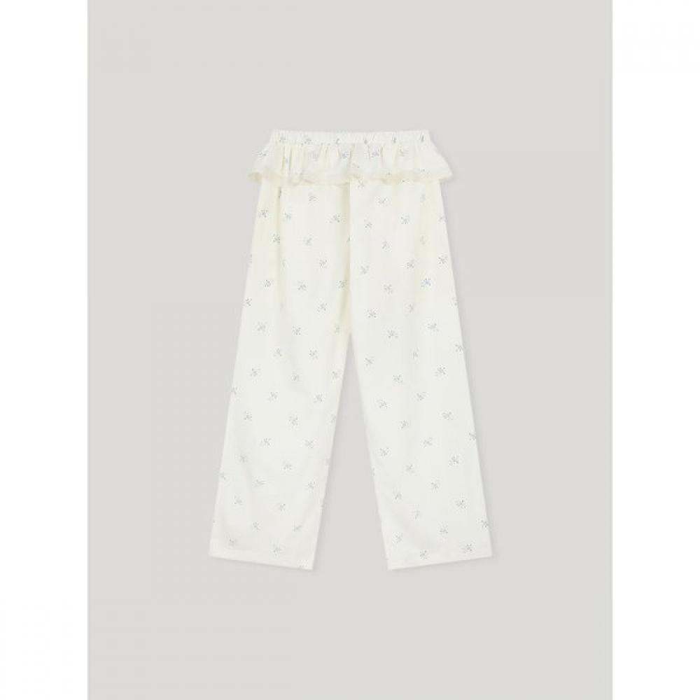 Lunaluz Women Cotton 9 Part Pocket Pajama Pants 2c
