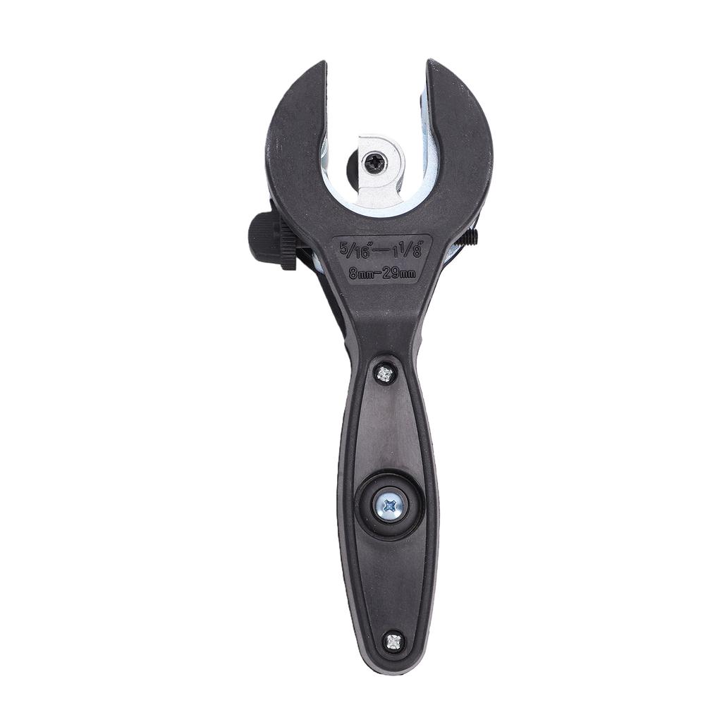 Ratchet Pipe Cutter 8-29mm, Multi-Purpose Tube Cutter for Cutting Copper, PVC and Plastic Pipes