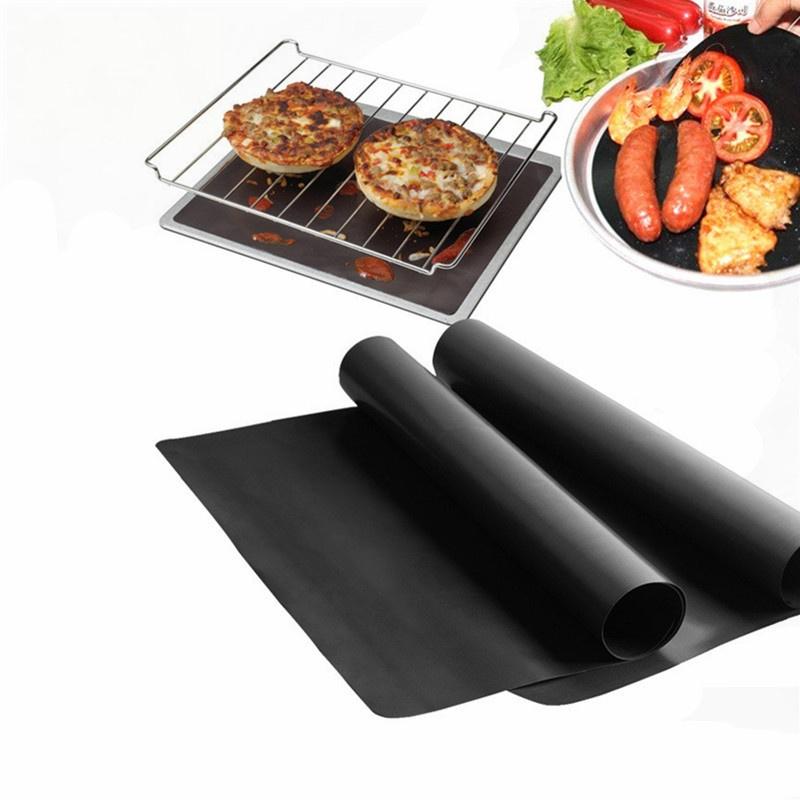 PTFE Anti-aanbak BBQ Grillmat Barbecue Bakmatten Herbruikbaar Teflon Kookplaten 40 * 30cm