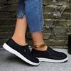 Large size casual single shoes women's spring and autumn new flat-bottomed feet low-top women's single shoes