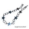 Vintage Shiny Star Pentagram Titanium Steel Bracelet for Women Sweet Aesthetic Y2k Charm Bracelet Harajuku Fashion Jewelry
